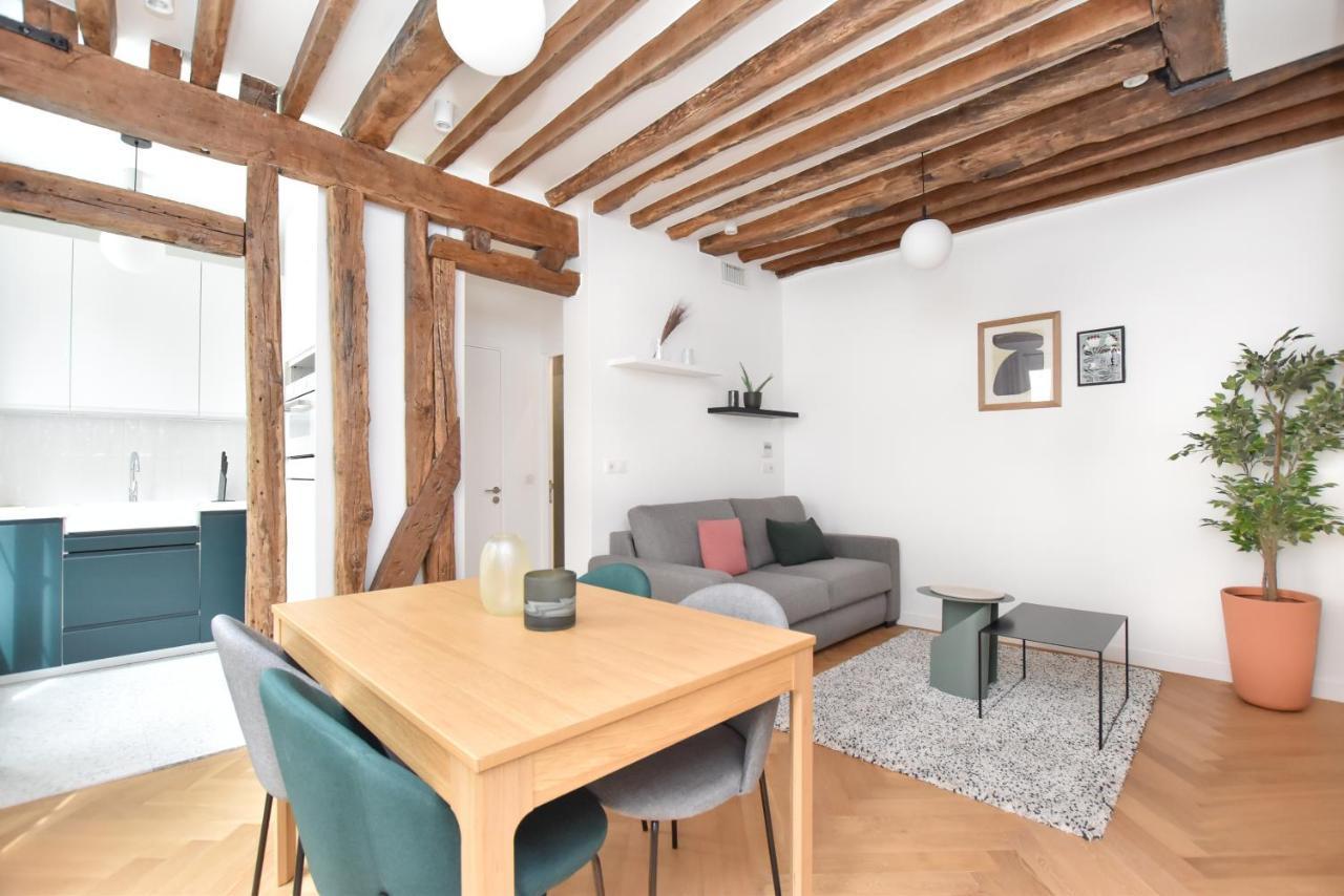 Authentic Apartment 1Br-4P Republique - Le Marais باريس المظهر الخارجي الصورة